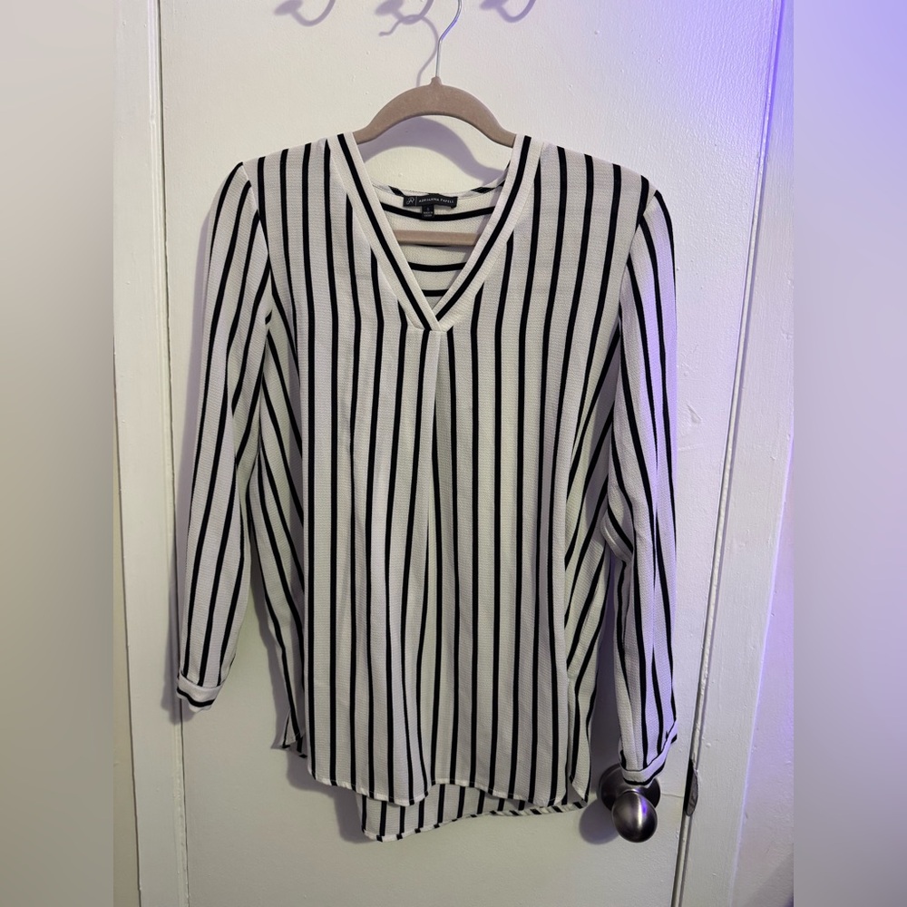 Adrianna Papell Long-Sleeve Blouse